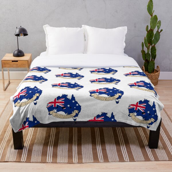 Item preview, Kawaii Australia Flag Map  designed and sold by SofiaSava01.