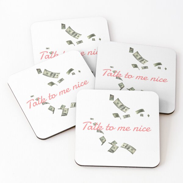 Item preview, "Talk to me nice" designed and sold by graphicsby-ella.