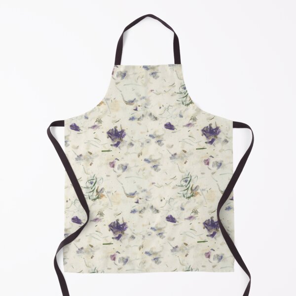 Item preview, Handmade natural paper with pressed violets designed and sold by CreArtation.