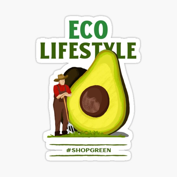 Öko-Lifestyle Sticker