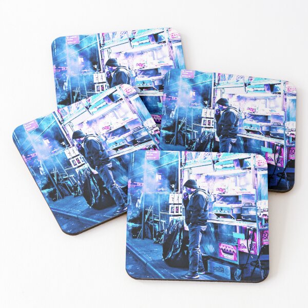 Item preview, Cyberpunk Shopping Night designed and sold by cyberpunkworld.