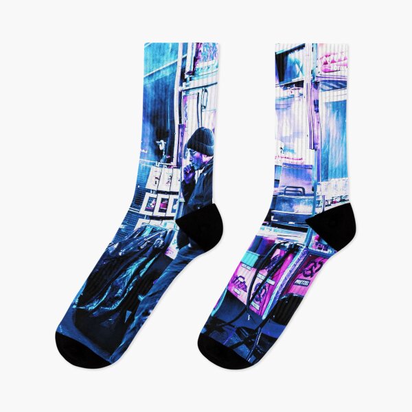 Item preview, Cyberpunk Shopping Night designed and sold by cyberpunkworld.