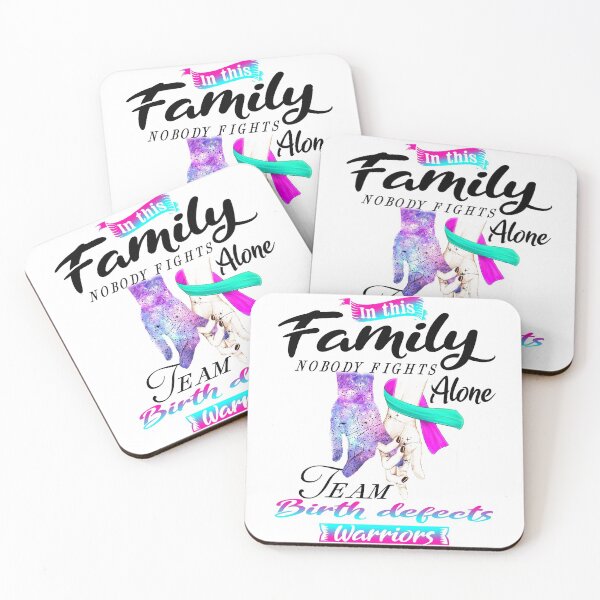 Item preview, In This Family No One Fights Alone Team Birth defects Warrior designed and sold by deputylove.