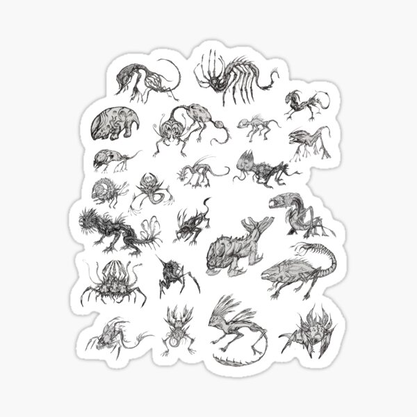 Creature Collection Sticker