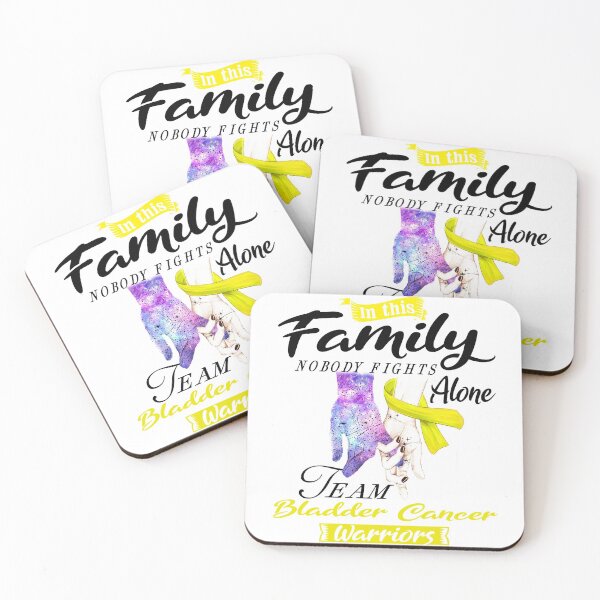 Item preview, In This Family No One Fights Alone Team Bladder Cancer Warrior designed and sold by deputylove.