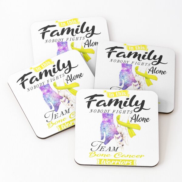 Item preview, In This Family No One Fights Alone Team Bone Cancer Warrior designed and sold by deputylove.