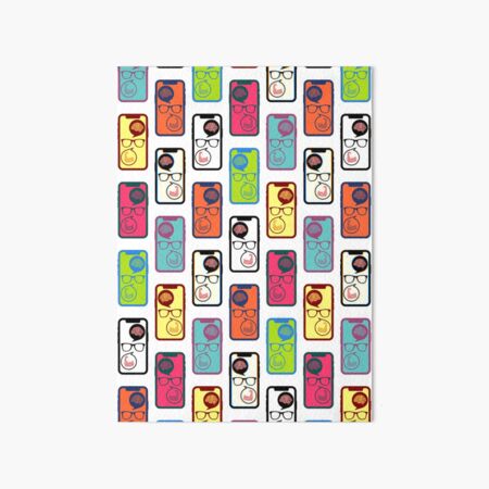 Fitness Geek Pop Art Art Board Print