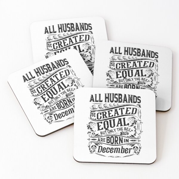 Item preview, All Husbands Are Created Equal But only The Best Are Born IN December | Creative Husband's   designed and sold by YAHIA-14.
