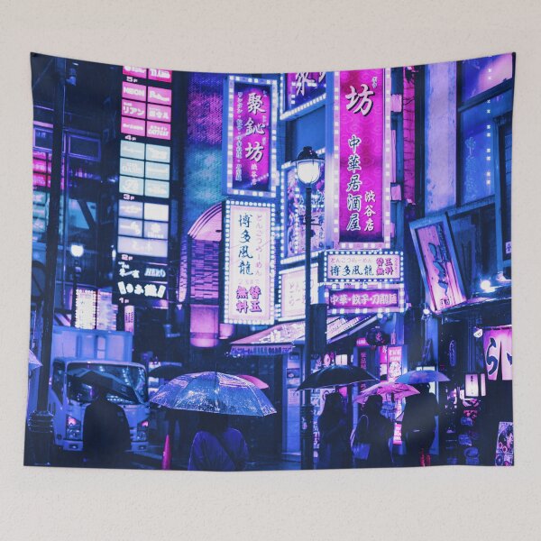 Item preview, Neon Cyberpunk Night City designed and sold by cyberpunkworld.