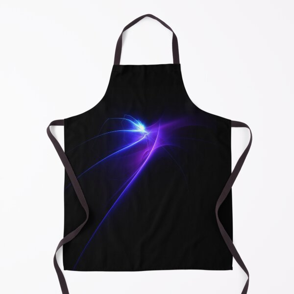 Item preview, Abstract blue and purple lines on black background designed and sold by tatkhagata.