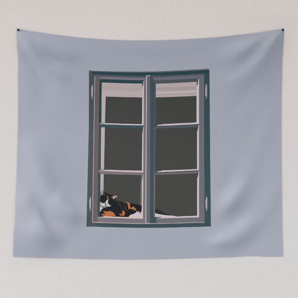 Item preview, Cat in a Window designed and sold by alexisrg.