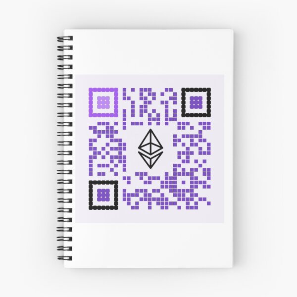 Item preview, Ethereum Crypto Scannable QR Code (Design 1) designed and sold by Gorgonize.