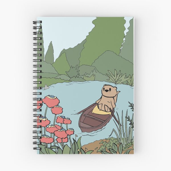 Item preview, Otter Has a Peaceful Moment in a Rowboat designed and sold by Otter-Grotto.