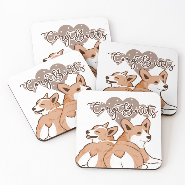Item preview, Corgi Butts designed and sold by BlackFoxMedia.