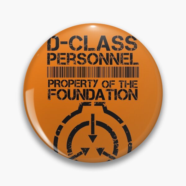 Item preview, D-Class Personnel, Property of the Foundation designed and sold by ToadKingStudios.