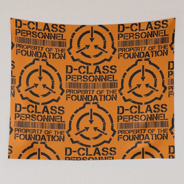 Item preview, D-Class Personnel, Property of the Foundation designed and sold by ToadKingStudios.