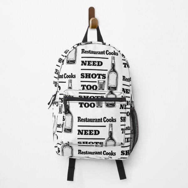 Item preview, Restaurant Cooks Need Shots Too awesome funny design for all the cool workers . designed and sold by thebaronart.