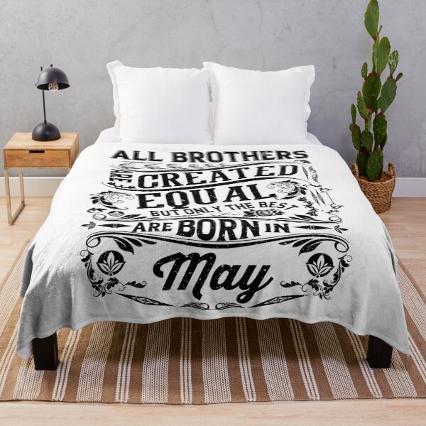Item preview, All Brothers Are Created Equal But only The Best Are Born IN May | Creative Brother's designed and sold by YAHIA-14.