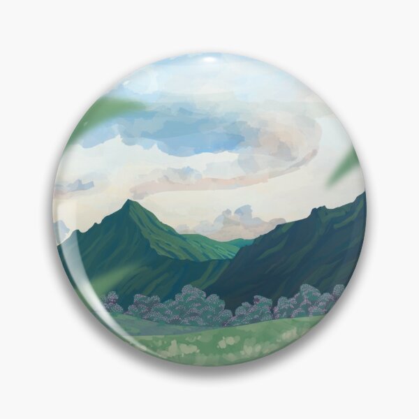 Item preview, Oahu mountains designed and sold by Bree Davis.