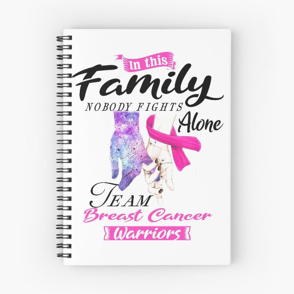 Item preview, In This Family No One Fights Alone Team Breast Cancer Warrior designed and sold by deputylove.