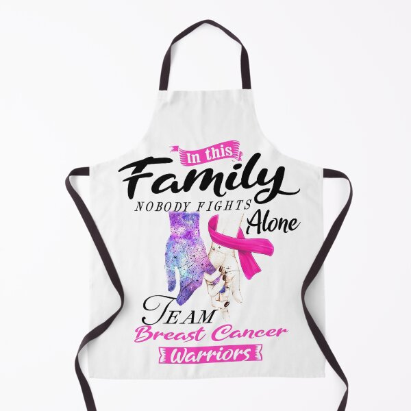 Item preview, In This Family No One Fights Alone Team Breast Cancer Warrior designed and sold by deputylove.