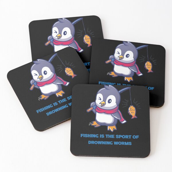 Item preview, Fishing is the sport of drowning worms.cute  gifts for fishing lovers  designed and sold by DANT-shirts.