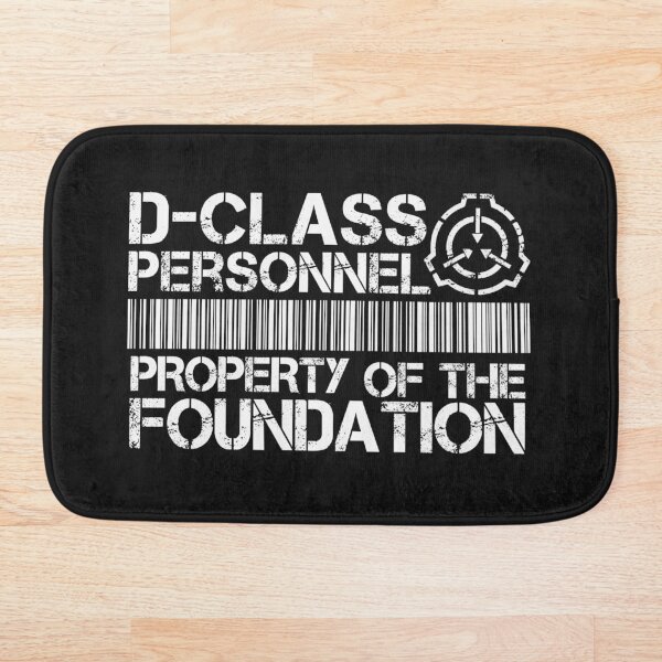Item preview, Diseño estándar del personal de clase D, líneas blancas designed and sold by ToadKingStudios.