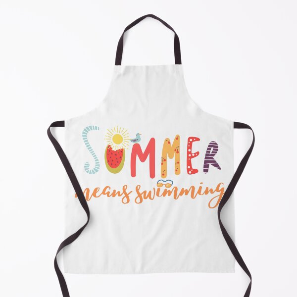 Item preview, summer means swimming designed and sold by lunajoon.