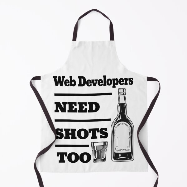 Item preview, Web Developers Need Shots Too awesome funny design for all the cool workers . designed and sold by thebaronart.