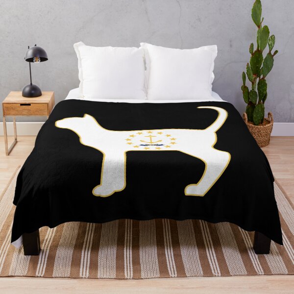 Item preview, State of Rhode Island Flag for Cat Lovers designed and sold by Gsallicat.