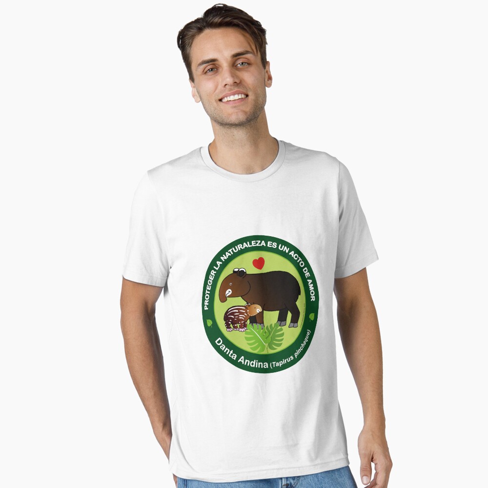 Vista previa del artículo con la obra «Camiseta esencial», diseñado y vendido por visiontorres.