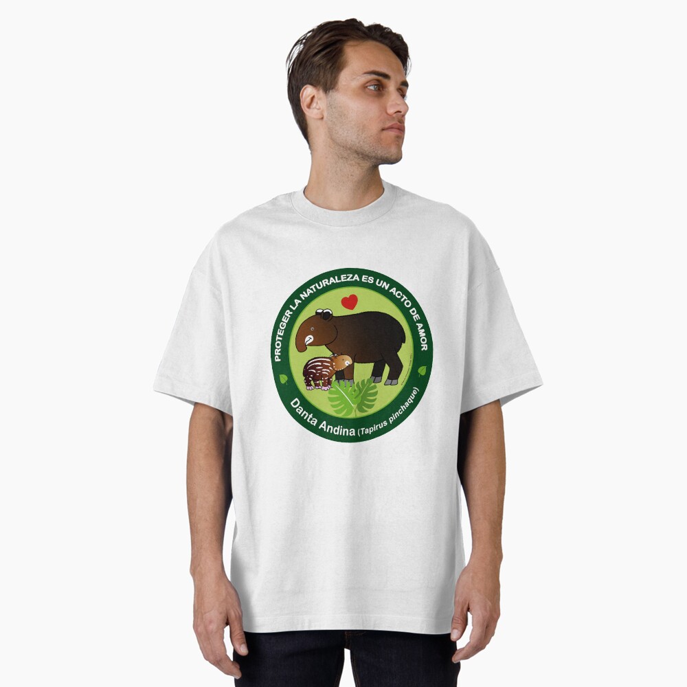 Vista previa del artículo con la obra «Camiseta oversize», diseñado y vendido por visiontorres.