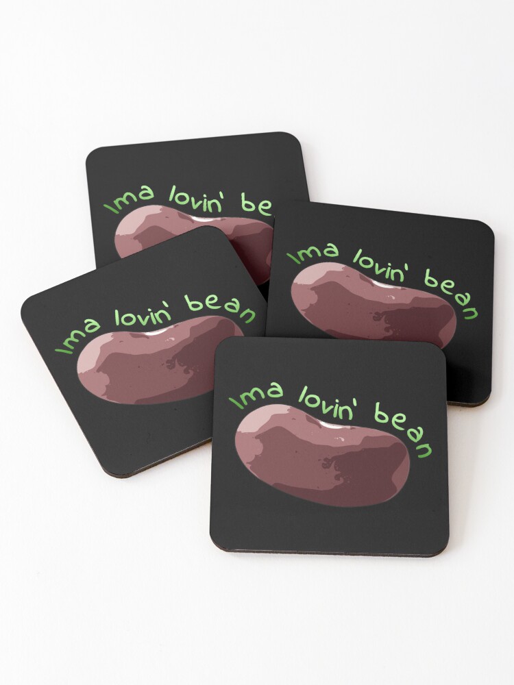 Thumbnail 1 of 5, Coasters (Set of 4), Ima lovin bean designed and sold by reIntegration.