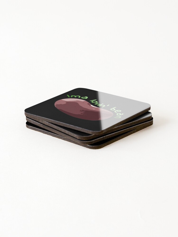 Thumbnail 4 of 5, Coasters (Set of 4), Ima lovin bean designed and sold by reIntegration.