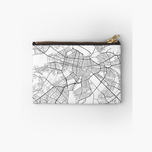Item preview, Sofia Map, Bulgaria - Black and White designed and sold by MainStreetMaps.