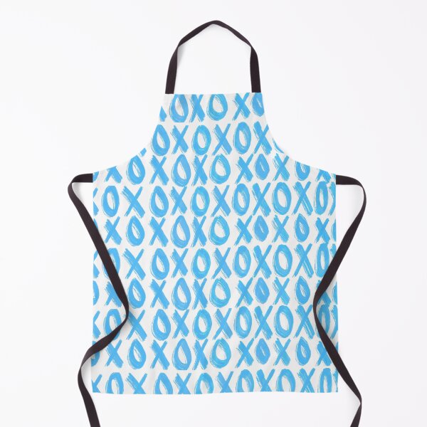 Item preview, blue xoxo print designed and sold by ama's designs.