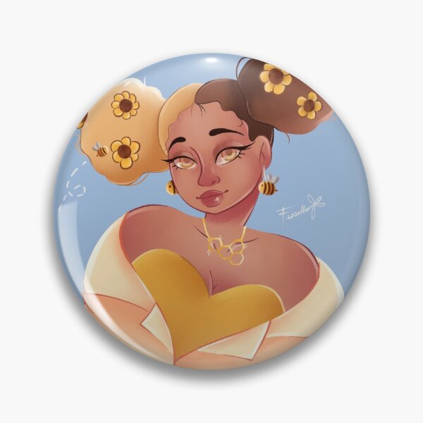 Item preview, bee girl designed and sold by Fionabdraws.