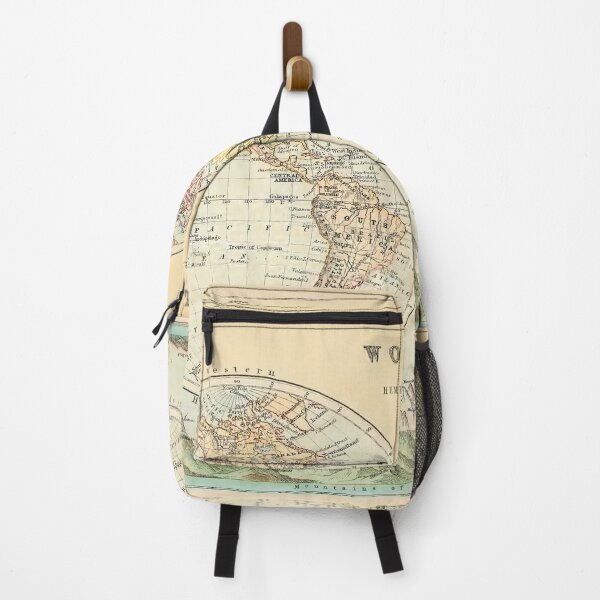 Item preview, Vintage Map of The World (1886) designed and sold by AntiqueGallery.