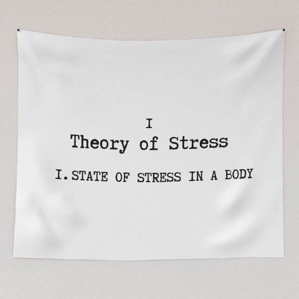 Item preview, Theory of Stress designed and sold by The Cosmic Turtle.