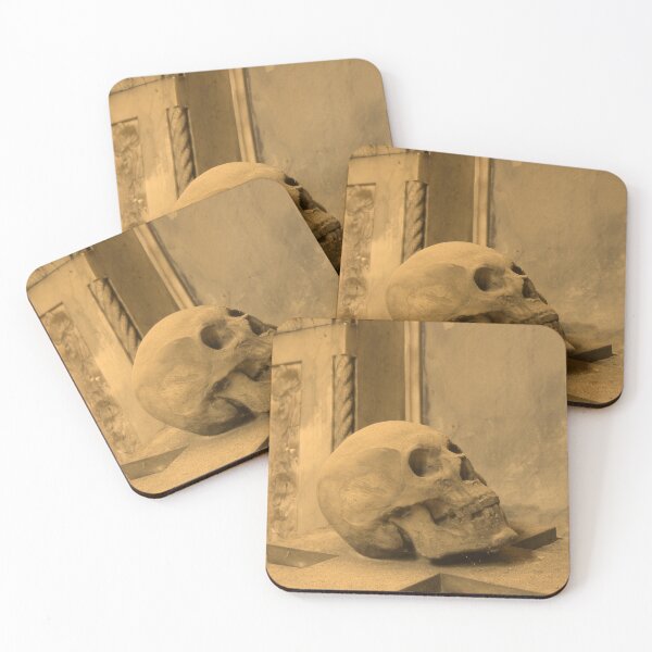 Item preview, Old World Human Skull Sepia Design designed and sold by EarthArtDesigns.