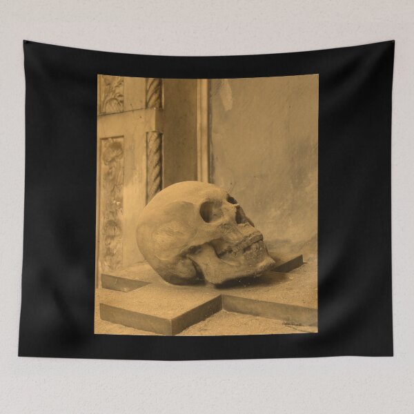 Item preview, Old World Human Skull Sepia Design designed and sold by EarthArtDesigns.