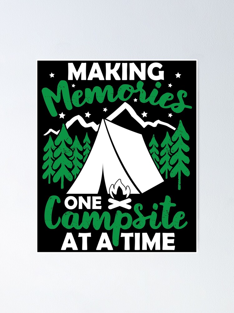 Making Memories One Campsite at A Time - Personalized Camping Quilt Labels  Labels