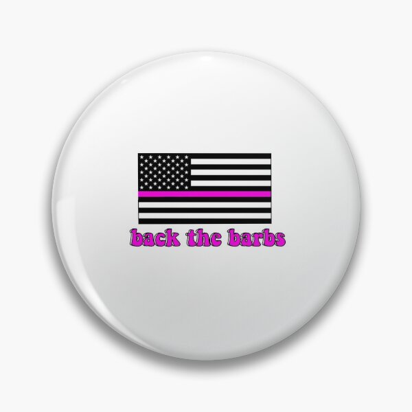 Item preview, back the barbs design designed and sold by ViviTV.