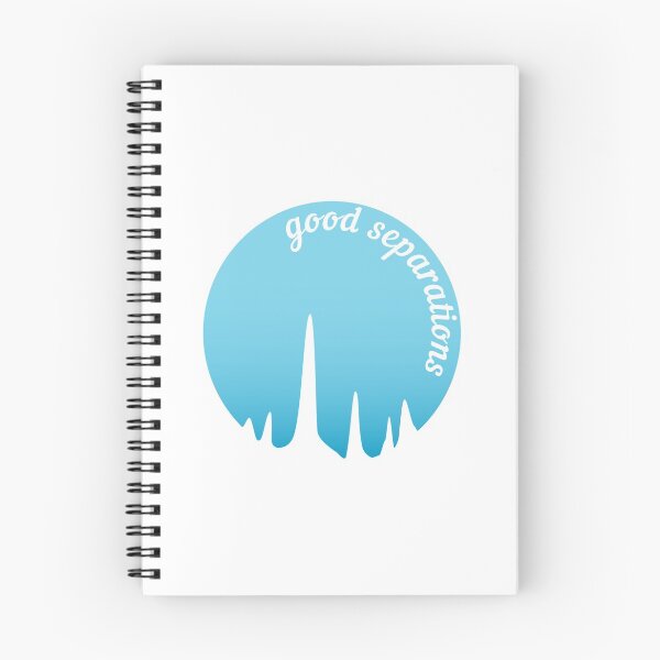 Item preview, Good Separations - Ombre Blue Cutout designed and sold by Artsy-Chemist.