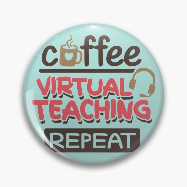 Item preview, Back to class school Virtual Teaching designed and sold by Inspireaglow.