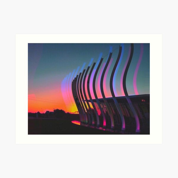 SUN NITES Art Print