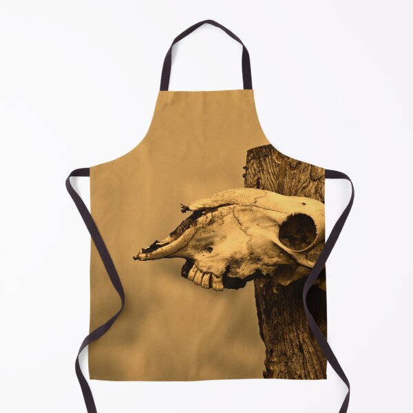 Item preview, Old Steer Skull Sepia Photograph Design designed and sold by EarthArtDesigns.