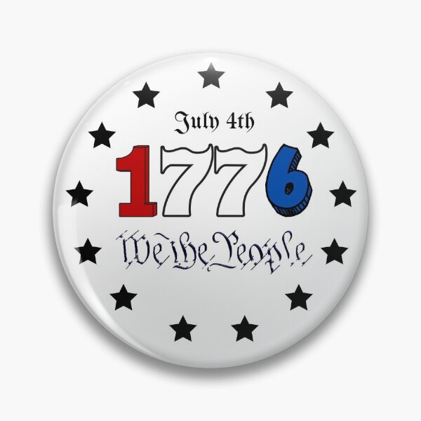 Item preview, We the People July 4th 1776 Red White and Blue Patriotic Design with 13 stars for Independence Day or Any day designed and sold by Cturan.
