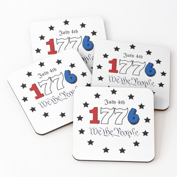 Item preview, We the People July 4th 1776 Red White and Blue Patriotic Design with 13 stars for Independence Day or Any day designed and sold by Cturan.