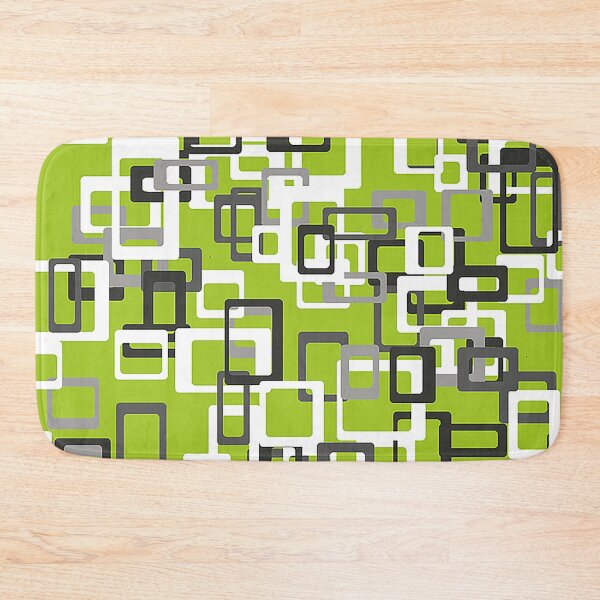 Item preview, Green, Grey, and White round rectangles designed and sold by Nostrathomas66.